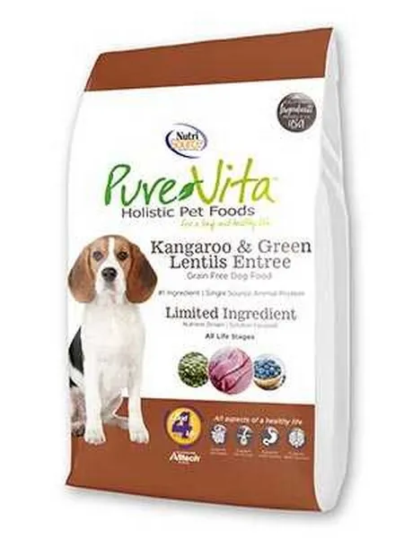 5 Lb Nutrisource Pure  Grain Free Kangaroo & Lentil Dog - Health/First Aid